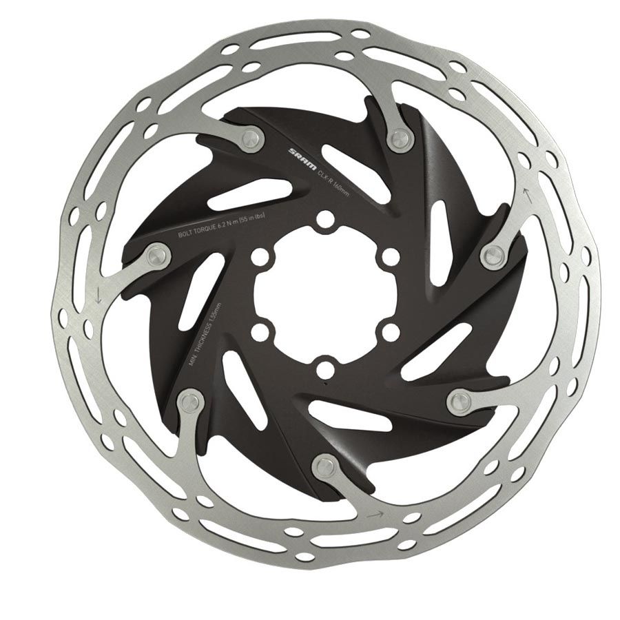 SRAM, Centerline X 6 bolt, 160mm, ISO 6B