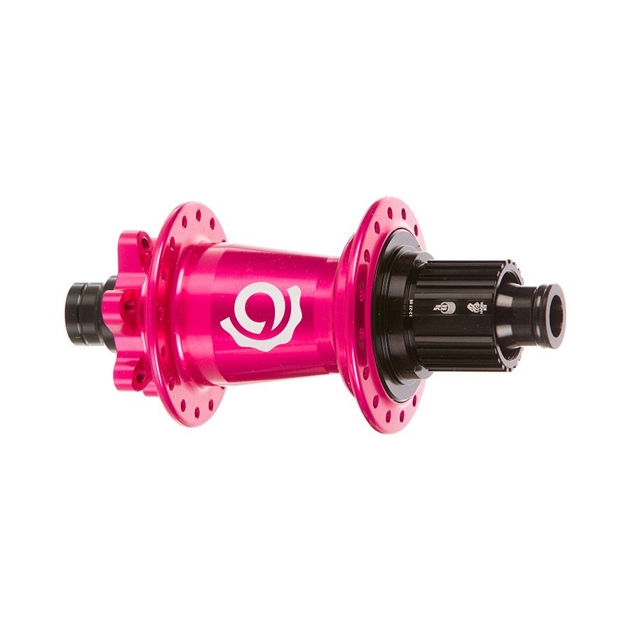 Industry Nine, Hydra Classic Boost 6B, Disc Hub, Rear, 32H, 12mm TA, 148mm, Shimano Micro Spline, Pink
