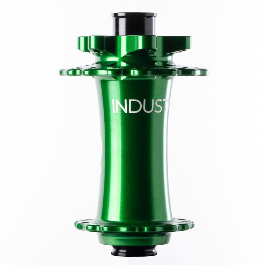 Industry Nine, Hydra 2 15x110, Disc Hub, Front, 32H, 15mm TA, 110mm Boost, Green