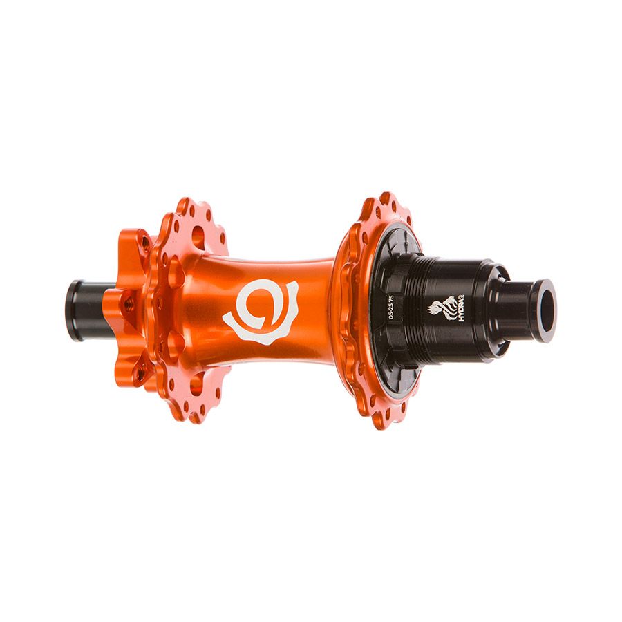 Industry Nine, Hydra 2 Boost XD, Disc Hub, Rear, 32H, 12mm TA, 148mm, SRAM XD, Orange