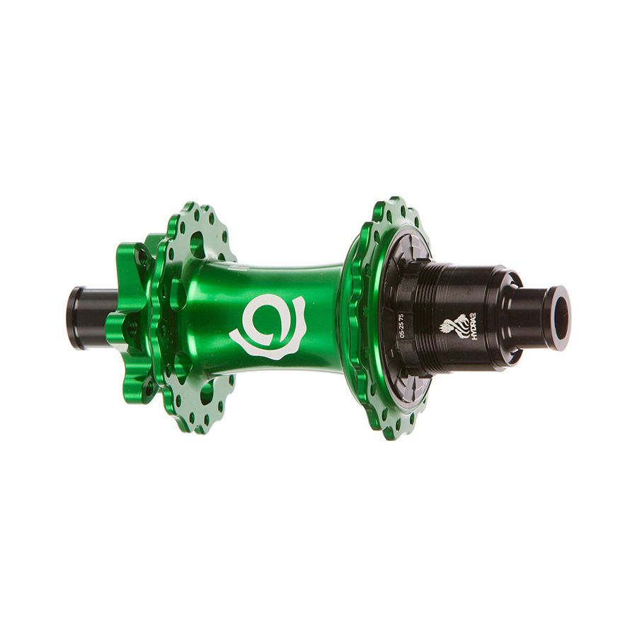 Industry Nine, Hydra 2 Boost XD, Disc Hub, Rear, 32H, 12mm TA, 148mm, SRAM XD, Green