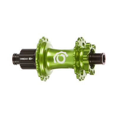 Industry Nine, Hydra 2 Boost MicroSpline, Disc Hub, Rear, 32H, 12mm TA, 148mm, Shimano Micro Spline, Lime