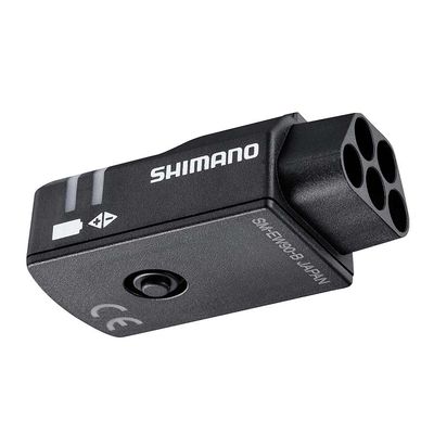 Shimano, ISMEW90B, SM-EW90B, 5-port electric wire junction for TT handlebar