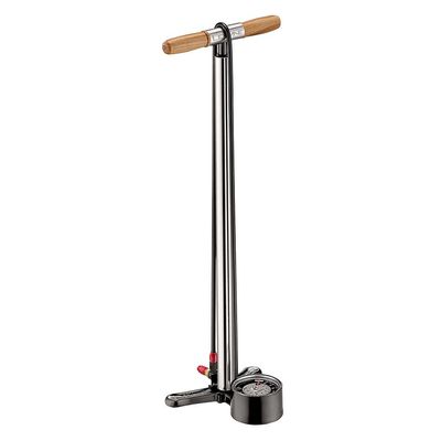 Lezyne, Alloy Floor Drive Tall 3.5", Floor Pump, ABS-1 Pro Chuck, 220psi, Silver