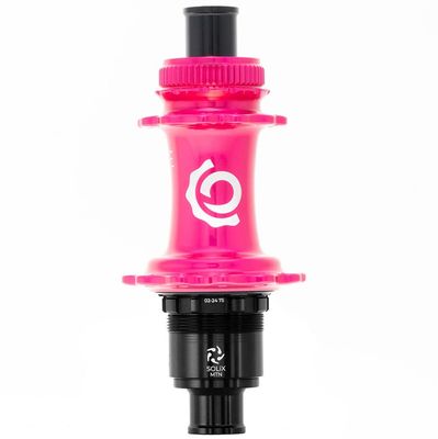 Industry Nine, Solix M Classic Rear XD, Disc Hub, Rear, 28H, 12mm TA, 148mm, SRAM XD, Pink