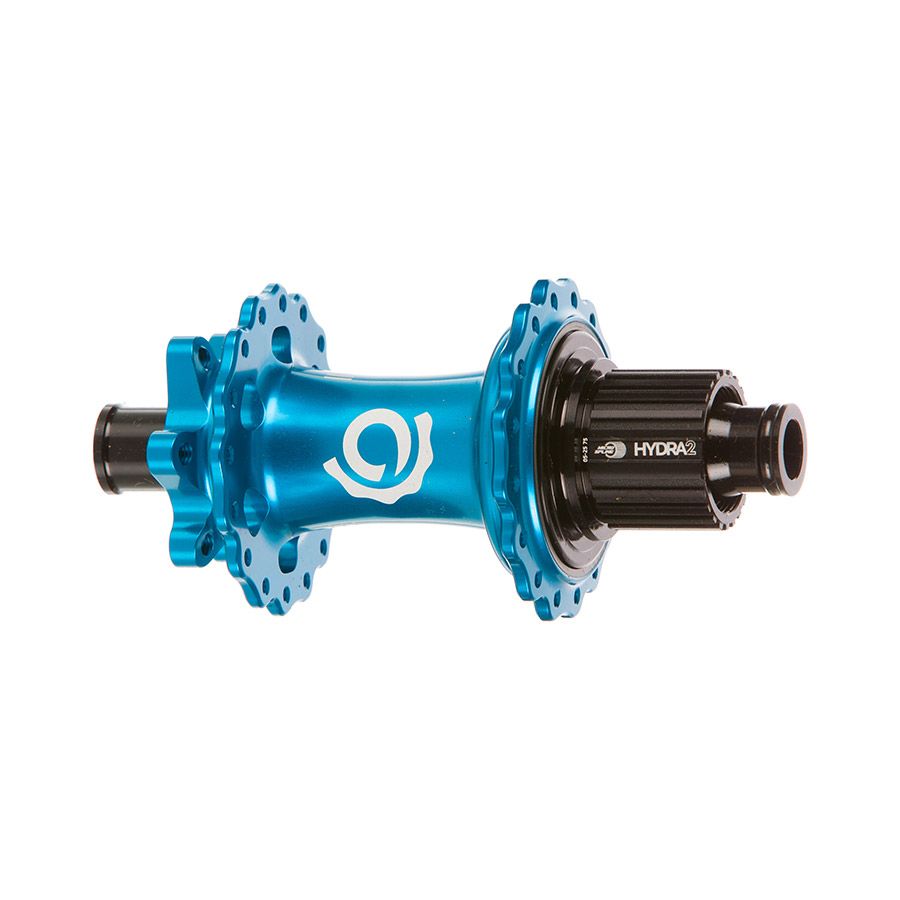 Industry Nine, Hydra 2 Boost MicroSpline, Disc Hub, Rear, 32H, 12mm TA, 148mm, Shimano Micro Spline, Turquoise