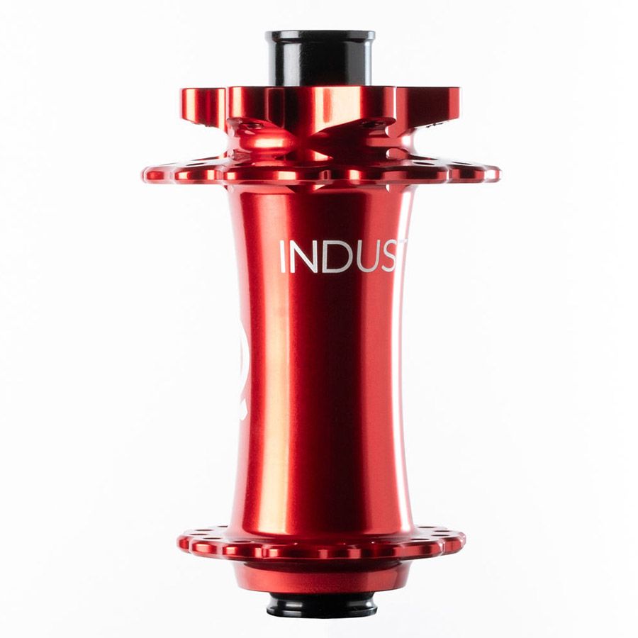 Industry Nine, Hydra 2 15x110, Disc Hub, Front, 28H, 15mm TA, 110mm Boost, Red