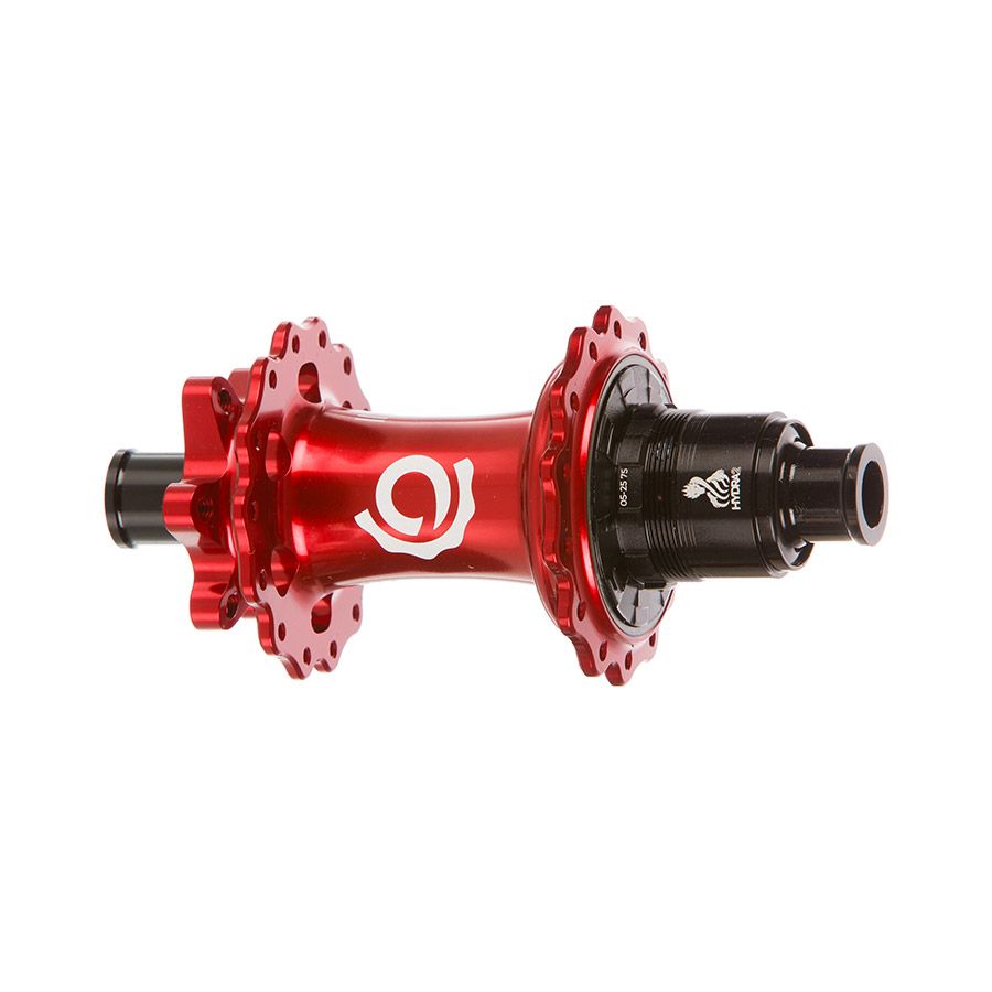 Industry Nine, Hydra 2 Boost XD, Disc Hub, Rear, 32H, 12mm TA, 148mm, SRAM XD, Red