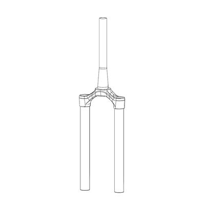 RockShox, CSU for ZEB 38OS 63OD ANO BLK, 11.4018.090.032