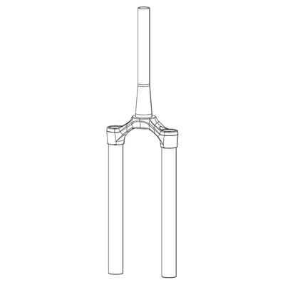 RockShox, CSU for Lyrik/Yari DPA 2927+ DFBLK, 11.4018.008.461