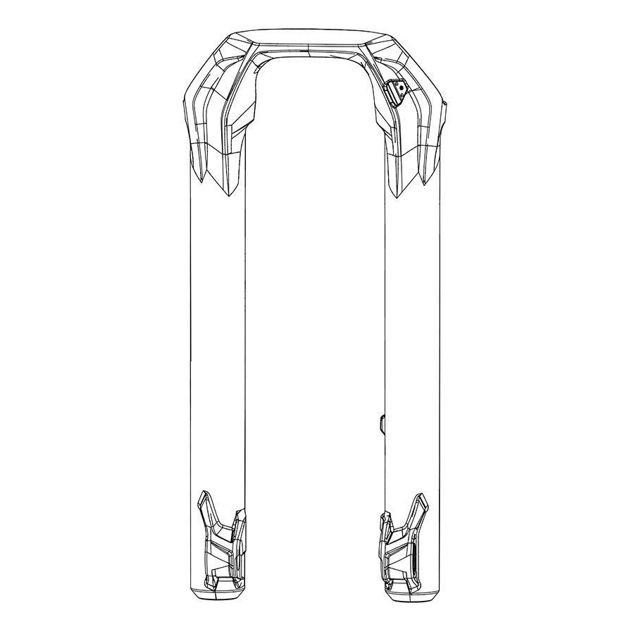 RockShox, Lower Leg for BoXXer 200 DFB C1, 29", 11.4018.095.003