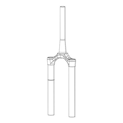 RockShox, CSU for Pike DPA 2927+ 51 DFBLK, 11.4018.008.431