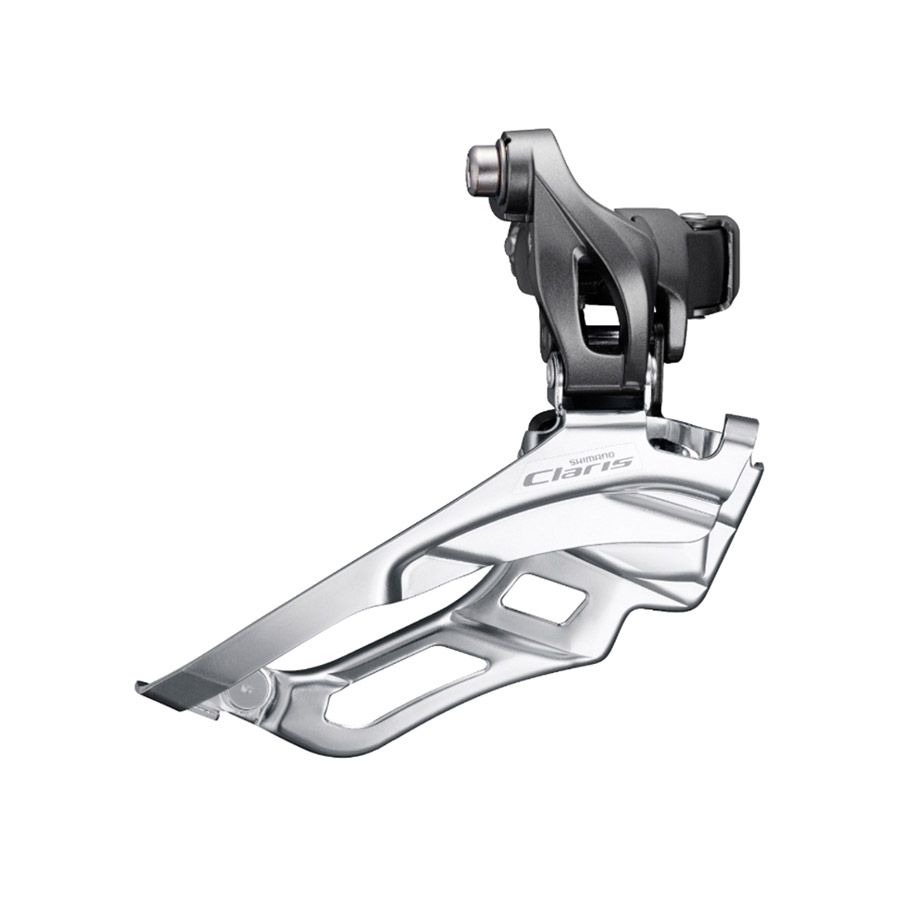 Shimano, Claris FD-R2030, Front derailleur, 3 x 8sp., Down Swing, Down Pull, High 28.6/31.8/34.9mm