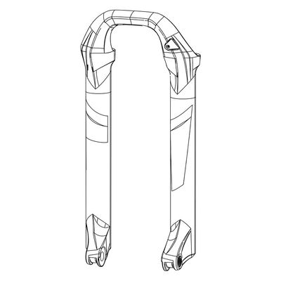 RockShox, Lower Leg for Lyrik/Yari DFB C1, 27.5", 11.4018.095.006