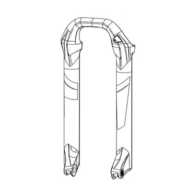 RockShox, Lower Leg for Lyrik RC2 C1, 29", 11.4018.091.003