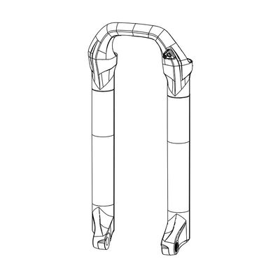 RockShox, Lower Leg for Pike/Yari 29+ DFBLK, 11.4018.006.270