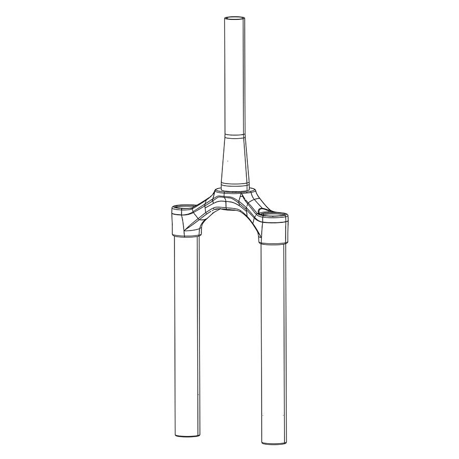RockShox, CSU for RVL 35 DB 27 46 DFBLK, 11.4018.008.579