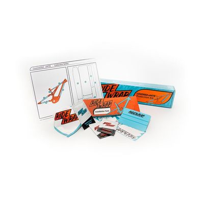RideWrap, Covered eMTB, Protective Wrap Kit, Matte Clear