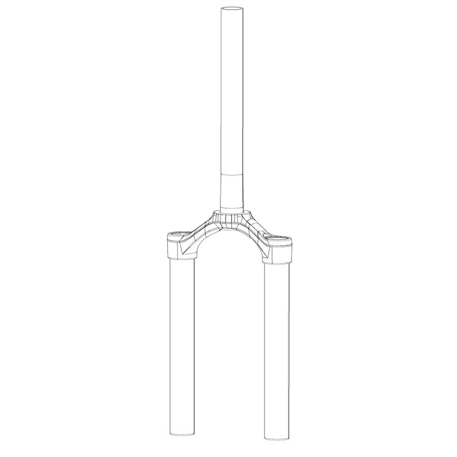 RockShox, CSU for SID SA 29 46OS 1-1/8 DFBLK, 11.4018.008.257