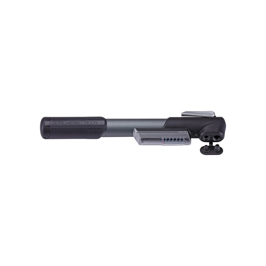 BBB Cycling, BMP-57 WindGun, Pump, 100psi, Dual Valve Head, Grey