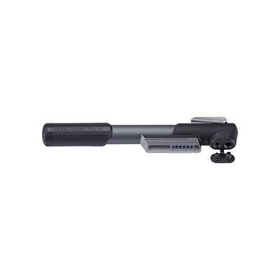 BBB Cycling, BMP-57 WindGun, Pump, 100psi, Dual Valve Head, Grey