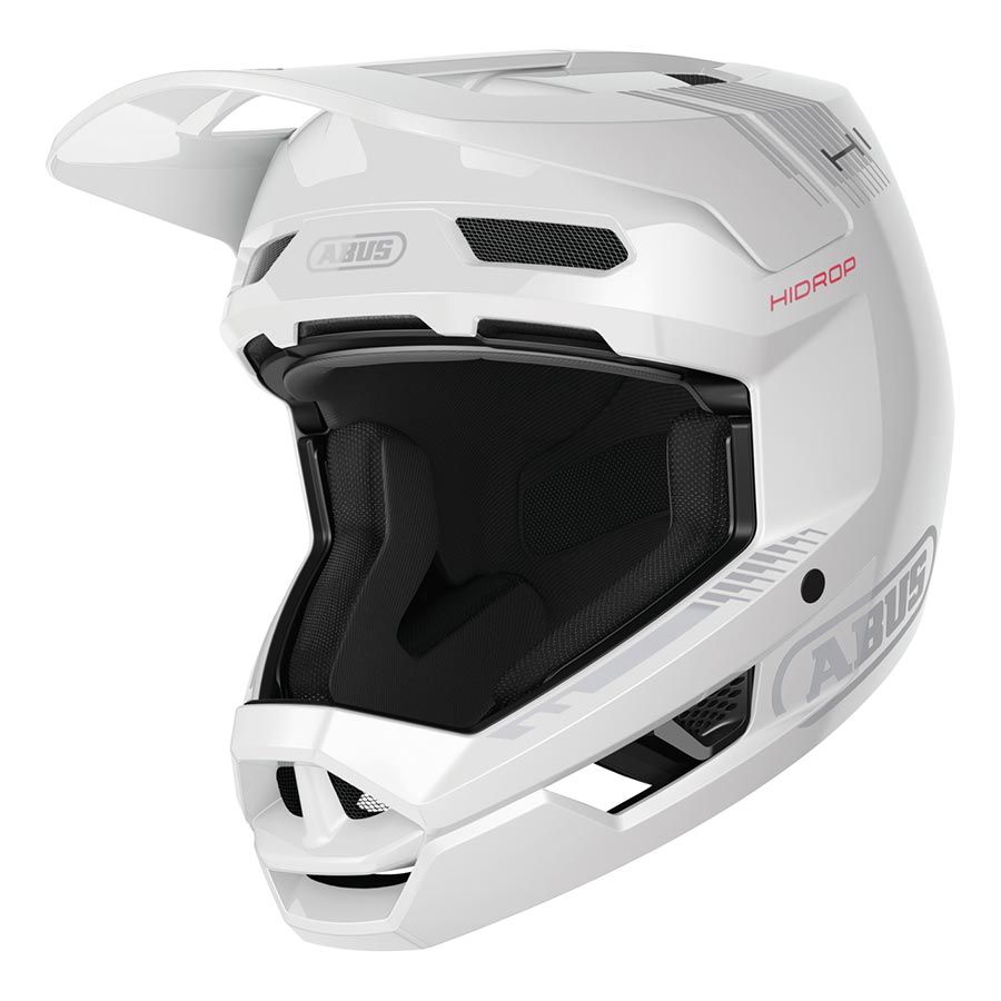 Abus, HiDrop, Full Face Helmet, L, 59 - 60cm, Shiny White