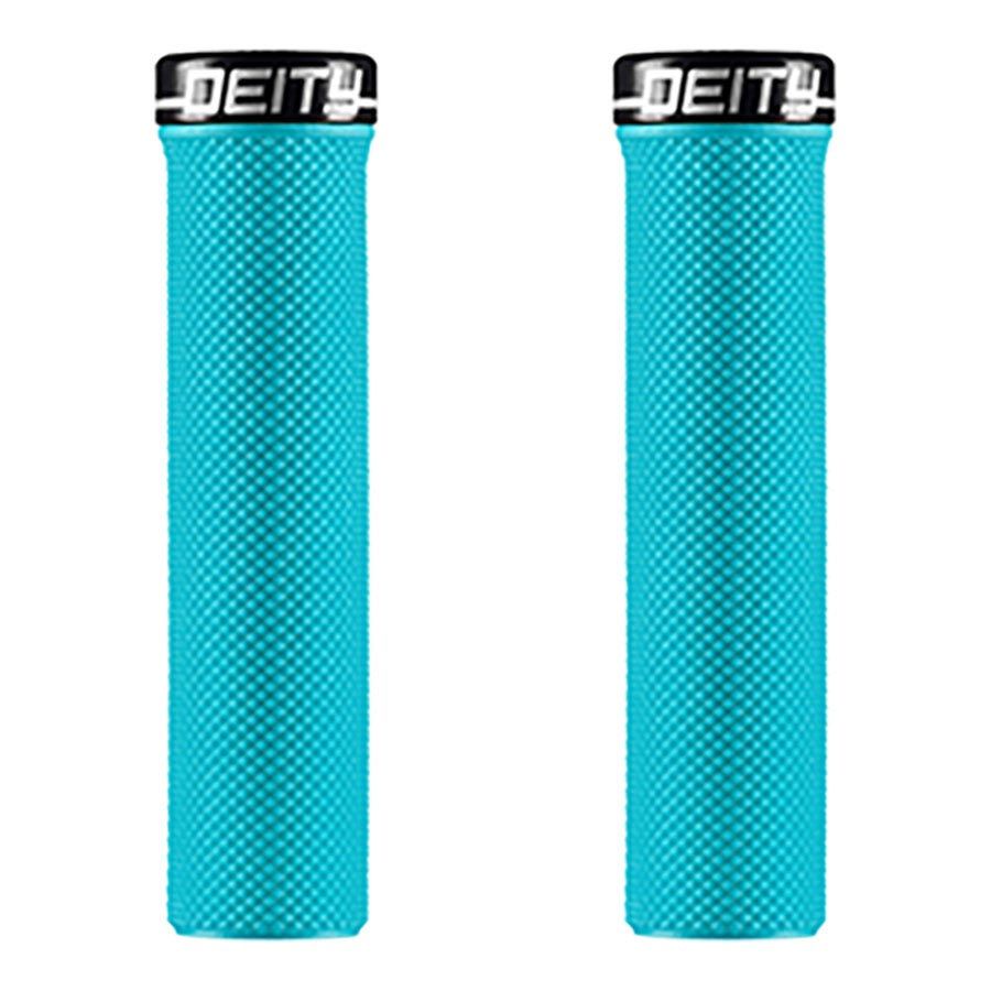 Deity, Slimfit, Grips, 132mm, Turquoise, Pair