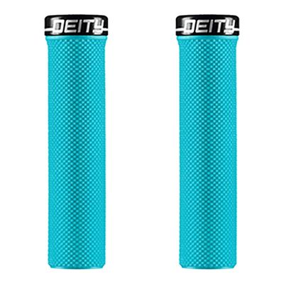 Deity, Slimfit, Grips, 132mm, Turquoise, Pair