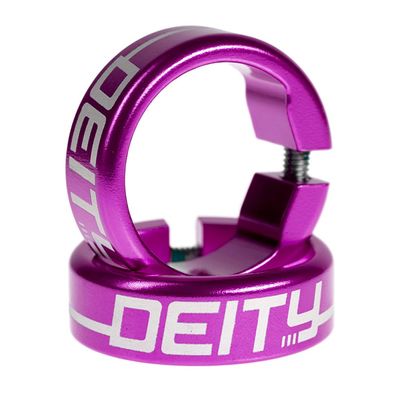 Deity, Grip Clamps, Purple