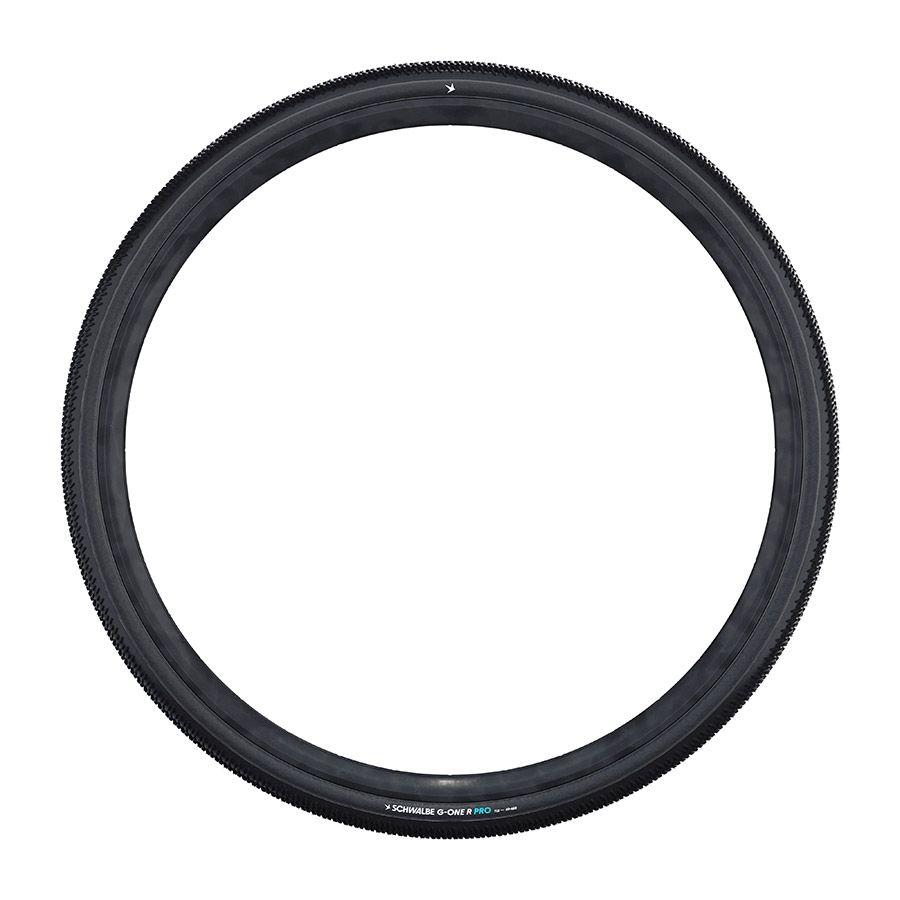 Schwalbe, G-One R Pro, Gravel Tire, 28x1.70, Folding, Tubeless Ready, Addix Race, V-Guard, 67TPI, Black