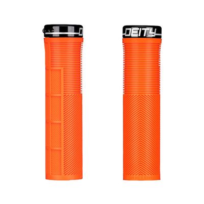 Deity, Knuckleduster, Grips, 132mm, Orange, Pair