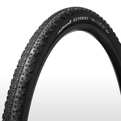 Challenge, Getaway Race V-TLR, Gravel Tire, 700x40C, Folding, Tubeless Ready, SMART-V, PPS, 120TPI, Black