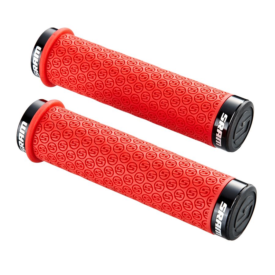SRAM, DH, Grips, Red, Pair
