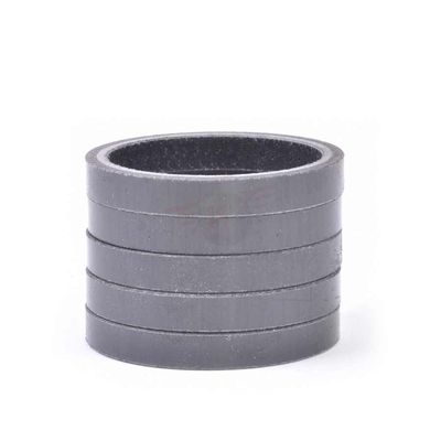 Wheels Manufacturing, Gloss Carbon, Headset Spacer, 1-1/8'', Height: 5mm, Carbon, Black, 5pcs
