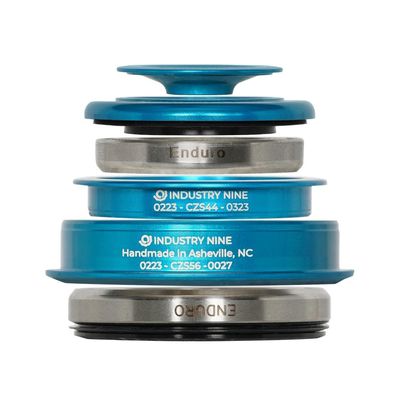 Industry Nine, iRiX ZS44/ZS56, Headset, : ZS44/28.6 | ZS56/40, ZeroStack, Complete, Turquoise