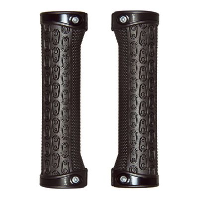 crankbrothers, Iodine Grips, Grips, 130mm, Black, Pair