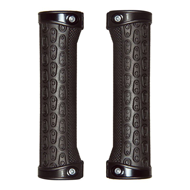 crankbrothers, Iodine Grips, Grips, 130mm, Black, Pair