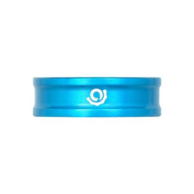 Industry Nine, iRiX, Headset Spacer, 1-1/8'', Height: 10mm, Aluminum, Turquoise