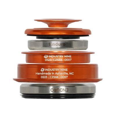 Industry Nine, iRiX ZS44/ZS56, Headset, : ZS44/28.6 | ZS56/40, ZeroStack, Complete, Orange
