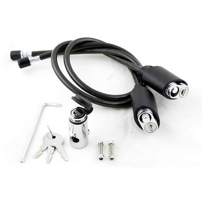 Kuat, Transfer, Cable Lock Kit, With locking hitch pin, Triple