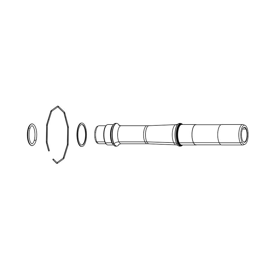 Zipp, Rear Axle for ZM900, Kit