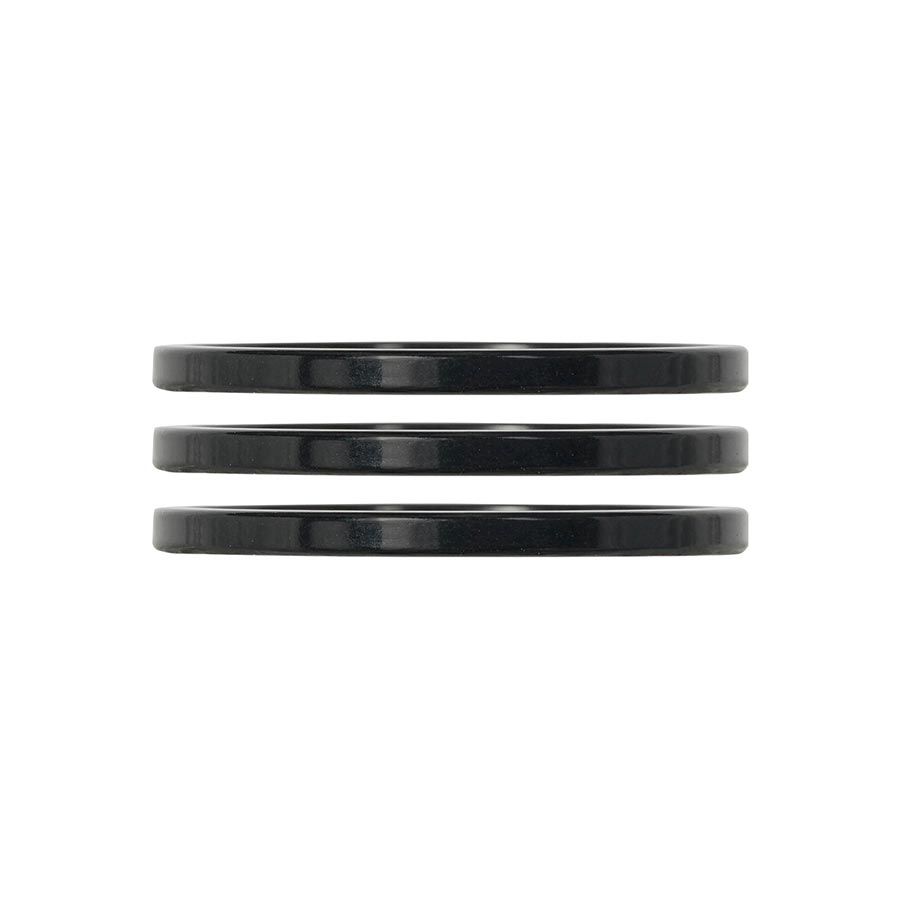 Industry Nine, iRiX, Headset Spacer, 1-1/8'', Height: 2.5mm, Aluminum, Black, 3pcs