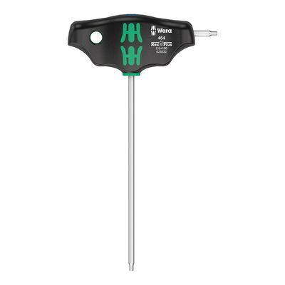 Wera, 454 T-handle Hex-Plus, Hex Wrench, Hex 2.5 x100mm, Metric