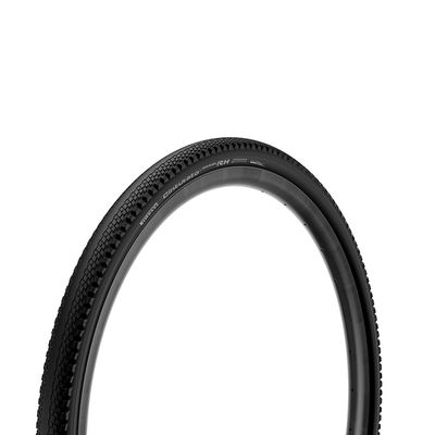 Pirelli, Cinturato Gravel RH P-Line, Gravel Tire, 700x45C, Folding, Tubeless Ready, SpeedGrip, TechWALL, 60TPI, Black