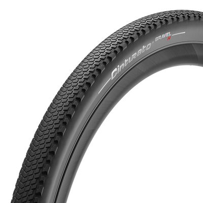 Pirelli, Cinturato Gravel H P-Line, Gravel Tire, 700x50C, Folding, Tubeless Ready, SpeedGrip, TechWALL, 60TPI, Black