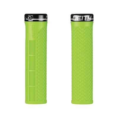 Deity, LockJaw, Grips, 132mm, Green, Pair