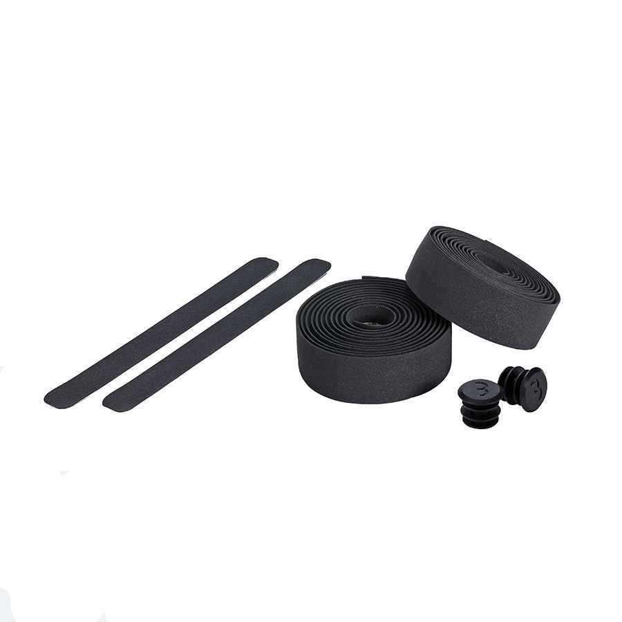 BBB Cycling, BHT-01 RaceRibbon, Handlebar Tape, Black, 2.5mm Thick