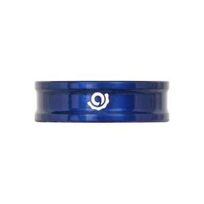 Industry Nine, iRiX, Headset Spacer, 1-1/8'', Height: 10mm, Aluminum, Blue