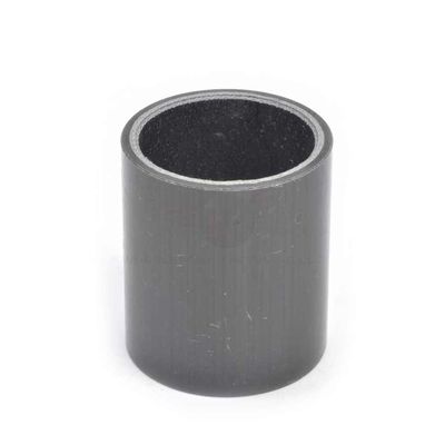 Wheels Manufacturing, Gloss Carbon, Headset Spacer, 1-1/8'', Height: 20mm, Carbon, Black