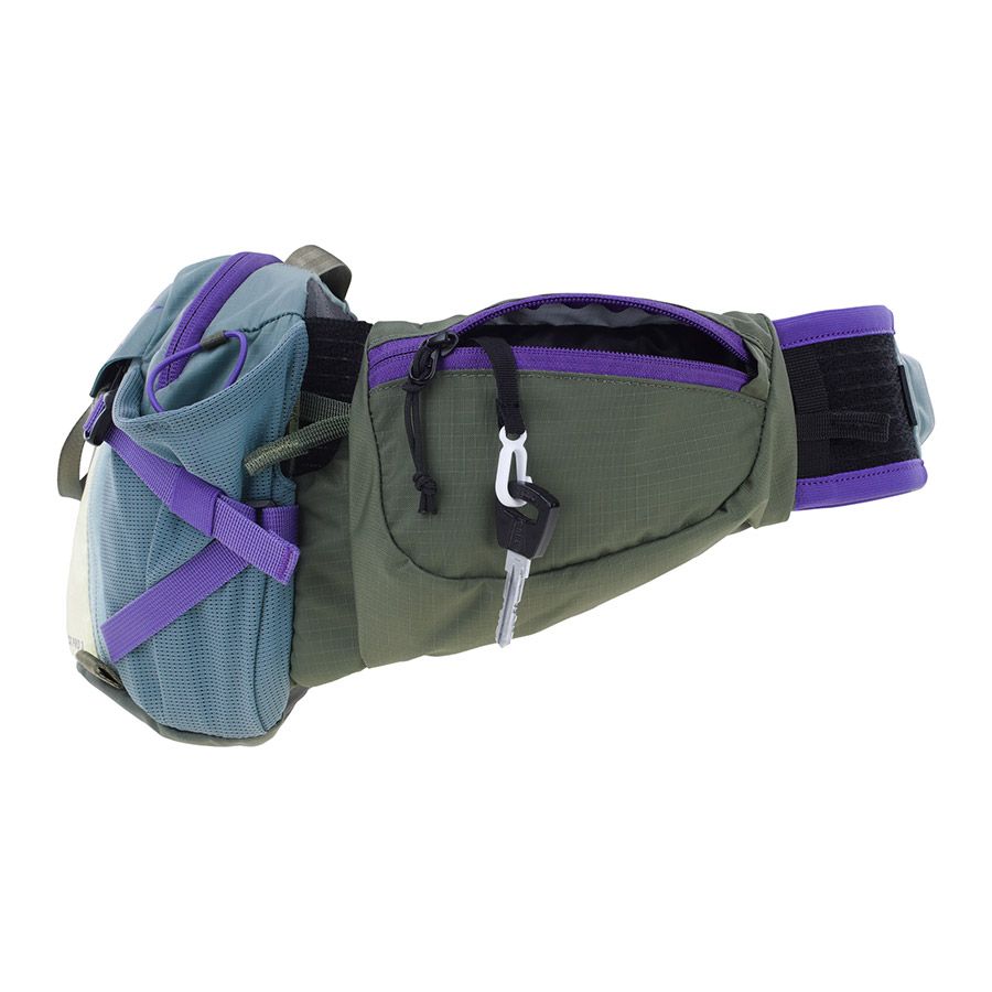 EVOC, Hip Pack Pro 3 , Steel/ Violet/ Dark Olive